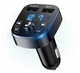 FM-передатчик BLUETOOTH USB зарядное устройство 3.1A QC 3.0 Koanni (Al3) - изображение 3