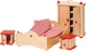 Меблі для ляльок Goki Серія A дерев'яна спальня 5210124 (4013594519540) - зображення 2