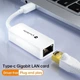 Гигабитный адаптер YHEMI MU702 Type-C Ethernet для ноутбуков - изображение 10