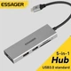 USB-хаб Essager 5-в-1 USB-C HDMI 4K, USB3.0, SD/TF кардридер - изображение 2
