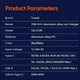 Автомобільний зарядний пристрій Toocki 75W PD/QC (Type-C+USB) - зображення 11