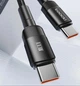 Кабель Toocki Type-C 100W 3м з дисплеєм потужності Black - зображення 4
