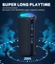 Портативна Bluetooth-колонка Ortizan X8 Pro 40W, IPX7, LED-підсвітка, 30 годин роботи, TWS, Black - зображення 3