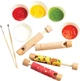 Набір для творчості Colorations дерев’яні свистки з повзунком 12 елементів SLIDEWSL (191487033299) - зображення 3