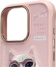 Etui plecki Nimmy Cool&Cute 2.0 Cat do Apple iPhone 16 Pro Pink (6971080319433) - obraz 5