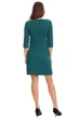 Жіноча коротка сукня з кишенями LadyLike 46 Зелений (ll2095820042406) - изображение 4