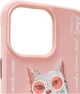 Etui plecki Nimmy Glasses Cool Cat do Apple iPhone 15 Pro Max Pink (6971080317194) - obraz 3