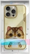 Панель Nimmy Big Eyed Pet 2.0 Cat для Apple iPhone 15 Pro Khaki (6971080317422) - зображення 7