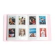 Фотоальбом рожевий FujiFilm Instax Mini на 288 фото (фотокартка 8,5х5,4 см) / Альбом сумісний з Mini 11/12 (7s, 8, 9, 11, 12, 25, 26, 90, 40, 50, 70, 25S, liplay, Polaroid 300, Z2300, SHARE SP-1, SP-2, link) - изображение 4