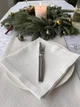 Салфетка белая 45 х 45 см из хлопкового жаккарда Giza 87 Christmas Fine Dining – белый - изображение 2