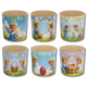 Форма паперова для паски Good Baking 90×85 мм коричнева з янголами 50 штук - зображення 1