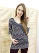 Блуза для вагітних і годування Patrice XL Mum'sWorld геометрія друк - зображення 3