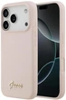 Чохол Guess Silicone Script Metal Logo MagSafe для Apple iPhone 17 Pro Pink (3666339553081) - зображення 1