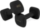 Гантелі вінілові Cornix Square 2 x 4 кг XR-0409 Black - зображення 6