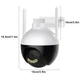 Уличная WiFi камера видеонаблюдения 4Mp, Smart Net Camera - изображение 9