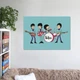 Інтер'єрна картина Бітлз, карикатура, Beatles, 60×85 см (id0892) - зображення 9