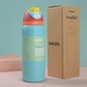 Термобутылка для воды термос blue Owala Freesip 950 мл из нержавеющей стали туристическая бутылка с крышкой - изображение 1