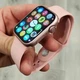 Смарт-часы 200 мАч Hs6621 Smart Watch GS8 Max Bluetooth 320*380, 45мм, GPS трекером и беспроводной зарядкой, розовые - изображение 2