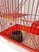 Клітина для хом'яків триповерхова 3B, червона 53х30х23см - зображення 3