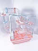 Клетка для хомяков трехэтажная M012B, розовая, 41х36х27см - изображение 1