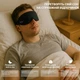 Маска для сна Xiaomi Dreamlight 3s 3D универсальна из дышащего материала синего цвета - изображение 5