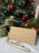 Гаманець бежений коричневий Long Zip Around Wallet With Detachable Card Case In Signature Canvas натуральна шкіра + подарункове пакування - зображення 1