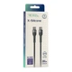 Кабель USB Ridea RC-XS51 X-Silicone Type-C to Type-C 60W 2m Чорний - изображение 1