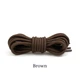 Круглые шнурки для обуви FASTLACES YD-1 Brown 120cm (YD-1BR120) - изображение 1