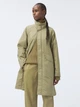 Куртка демисезонная удлиненная длинная женская UNIQLO 607466360 S Зеленая (1159826559) - изображение 1
