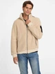 Куртка Шерпа демисезонная мужская Guess 378368688 L Бежевая (1159829057) - изображение 4