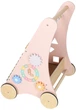 Pchacz drewniany KIK z liczydłem Różowy (5903039767942) - obraz 4