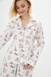 Пижамный костюм из фланели с брюками Paris (XS) - изображение 3