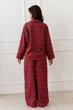 Піжамний фланелевий костюм з брюками Present (XL) - зображення 4