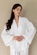 Костюм кимоно с брюками из муслина Ivory (XS) - изображение 3
