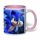 Чашка з друком "Sonic" (колір рожевий) (35052) - зображення 1