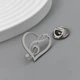 Значок (пин) BROCHE брошь бижутерия Музыка Скрипичный ключ серебристый BRGV114507 - изображение 3