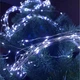 Гирлянда роса Конский хвост, 3 м, 300 LED, на батарейках и USB, Холодный белый - изображение 8