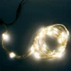 Гірлянда роса Кінський хвіст, 2 м, 200 LED, 10 ниток, на батарейках та USB, Теплий білий - зображення 10