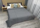 Покрывало велюровое King Size 220х240 см цвет серый (85-208) - изображение 3