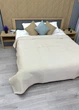 Покрывало велюровое King Size 220х240 см цвет бежевый (85-213) - изображение 5