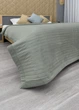 Покрывало велюровое King Size 220х240 см цвет болотный (85-207) - изображение 6