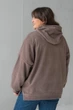 Худи оверсайз женское Olis-Style Купер 46-48 Кофейное (ROZ6501002857) - изображение 8