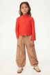 Штани H&M 1252195 бежевий 122см - зображення 1