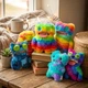 Мягкая игрушка UFT Fuggler Cute Tooth Monster Лабораторные изгои желтый (UFTFuggler3) - изображение 4