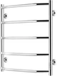 Полотенцесушитель водяной Kroner KRP Diva WT600x500-5 - изображение 1