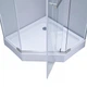 Душова кабіна Lidz Dozorca SC90x90.CRM.LOW.TR, скло прозоре 6 мм - изображение 3