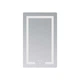 Зеркало Lidz Kubis (KU2) 500х800 с LED-подсветкой Touch, с антизапотеванием, с диммером, рег. яркости LD78LF936508048448 - изображение 3