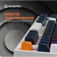 Клавіатура GamePro MK180W Hot-Swap Red Swich RGB USB UA White (MK180W) - зображення 11