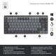 Клавіатура Logitech MX Mechanical Mini Illuminated UA Graphite (920-010782) - зображення 7