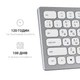 Клавіатура OfficePro SK1550 Wireless White (SK1550W) - изображение 12